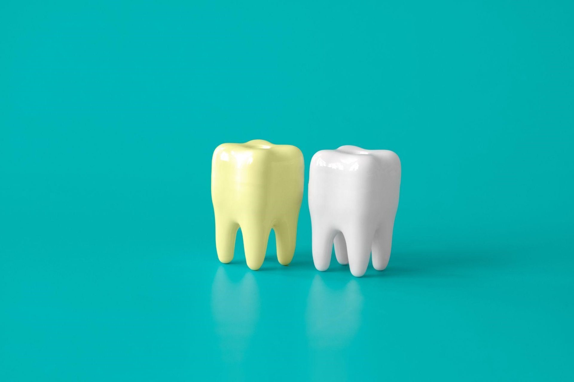 yellow teeth unhealthy